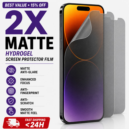 Anti glare matte screen - matte,