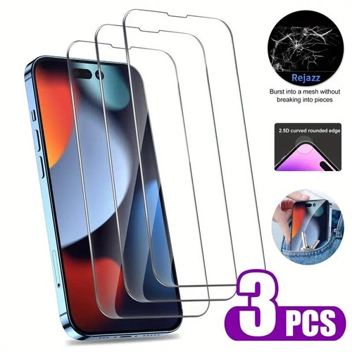 Pack tempered glass screen - 3-pack,