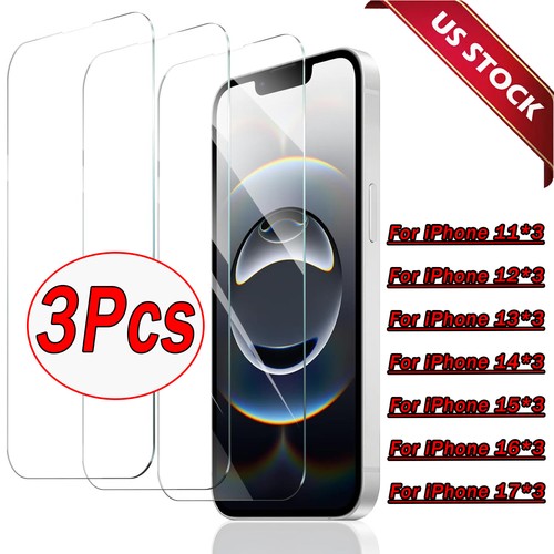 Tempered glass screen - 3x,