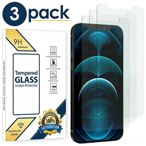 Tempered glass screen - 3x,