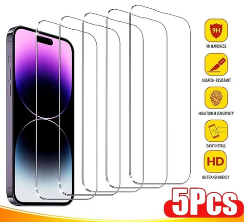 Tempered glass screen - 5x,