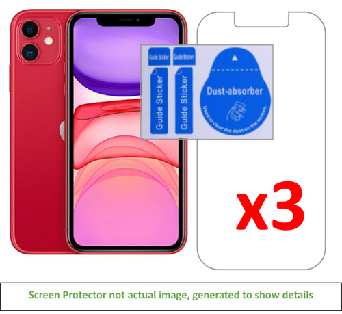 Iphone screen protector - 3x,