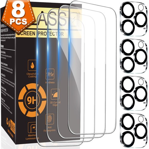 8pcs set glass screen - 8pcs, lens