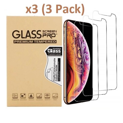 Tempered glass screen - 3x,